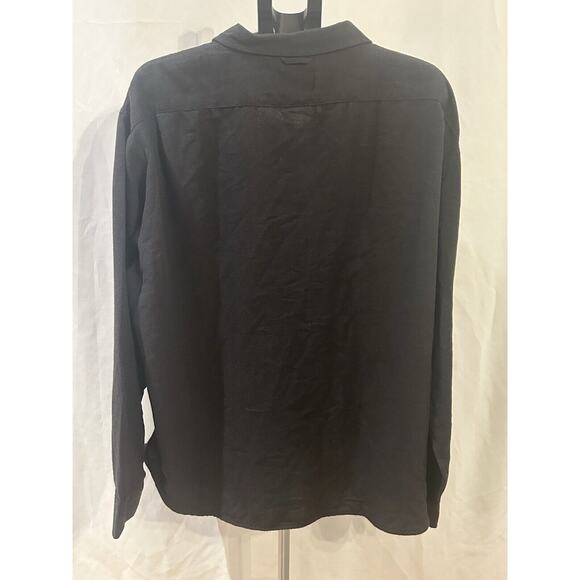 NWT Men's size 3XL Jachs New York Long Sleeve Button Up Shirt in Charcoal - Picture 2 of 7